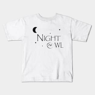 night owl Kids T-Shirt